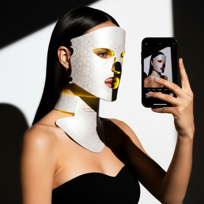 #1 Selling LED Face & Neck Light Therapy Mask Bundle