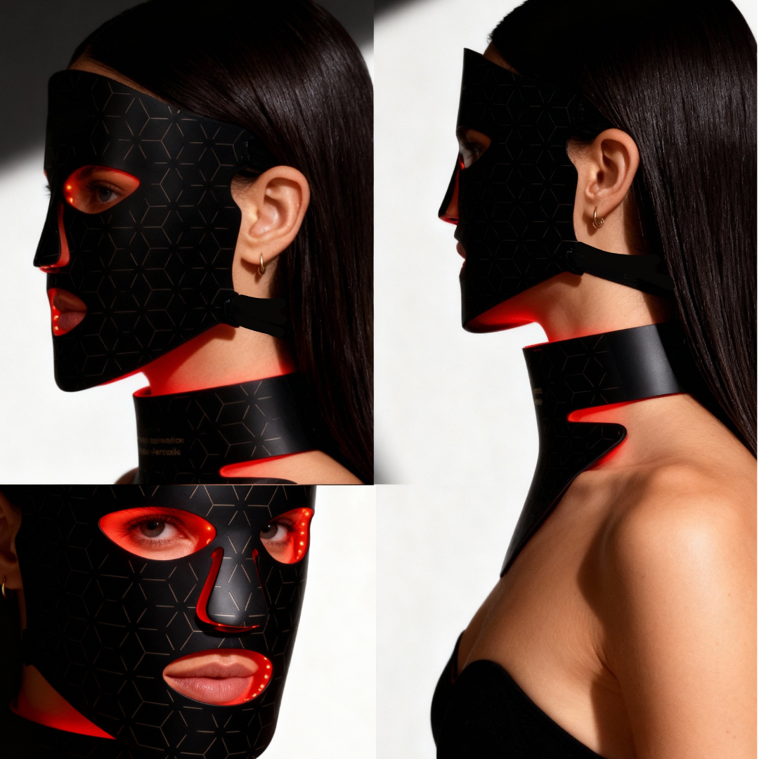 #1 Selling LED Face & Neck Light Therapy Mask Bundle