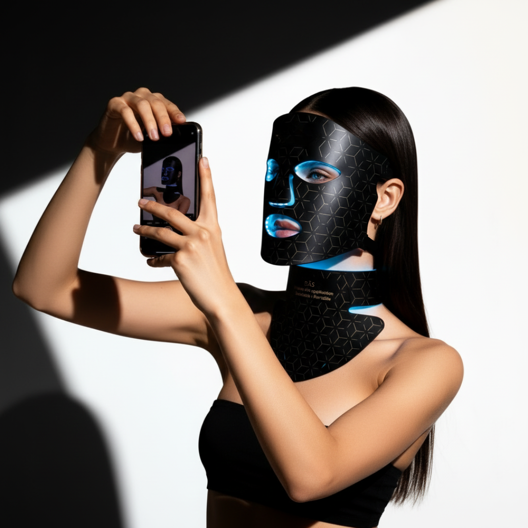 #1 Selling LED Face & Neck Light Therapy Mask Bundle